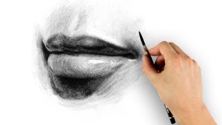 How to Draw Lips  Step by Step [upl. by Yleoj]