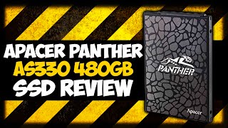 Apacer PANTHER AS330 480GB SSD Review [upl. by Acilef]