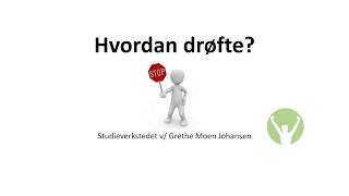 Hvordan drøfte [upl. by Othilie]