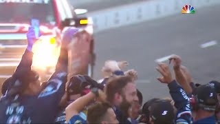 Kahne wins Brickyard 400 in overtime [upl. by Yoj]