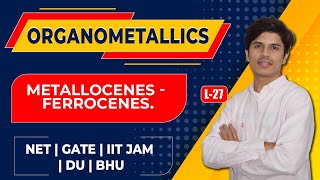 L26 ferrocene structure bonding amp molecular orbital diagram amp properties  metallocene chemistry [upl. by Tannenwald]