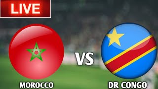 Morocco vs DR Congo Live Match Today 🔴 [upl. by Lieno]