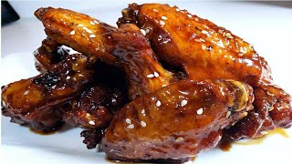 TERIYAKI CHICKEN WINGS recipe [upl. by Annawal]