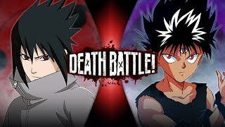 Sasuke VS Hiei Naruto VS Yu Yu Hakusho  DEATH BATTLE [upl. by Olecram382]