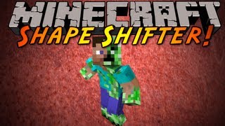 Minecraft Mod Showcase  SHAPE SHIFTER [upl. by Annmaria974]