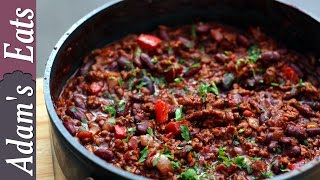 British chilli con carne  how to make chili con carne [upl. by Ecinaj73]