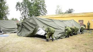 Operation UNIFIER  Tents setup [upl. by Noruq]