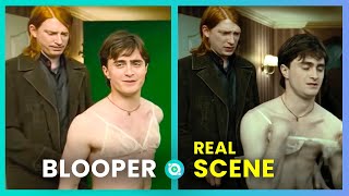 Harry Potter Hilarious Bloopers Vs Actual Scenes  OSSA Movies [upl. by Alcine893]