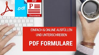 PDF Formulare Online ausfüllen und Unterschreiben [upl. by Dlnaod]