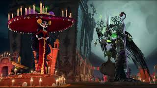 The Book of Life  The Day of The Dead La Muerte and Xibalba Wager Scene [upl. by Lynn]