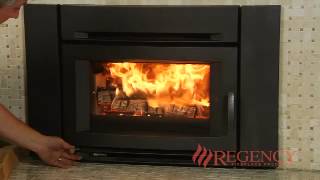 Regency Alterra CI1200 wood fireplace insert [upl. by Annail568]