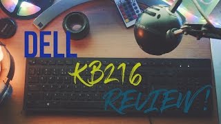 DELL KB216 KEYBOARD REVIEW [upl. by Aistek]