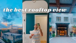 Staying At Perry Lane Hotel In Savannah GA I Room Tour [upl. by Ellswerth]