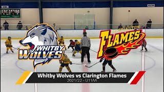 U11AA  Whitby Wolves vs Clarington Flames [upl. by Darrick]