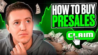 How To Buy Crypto Presales  Get In Early Before the 100X 🤑 [upl. by Ahsenal]