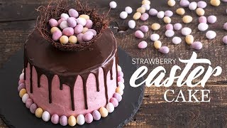 Strawberry Easter Cake [upl. by Aimak]