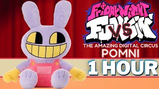 DIGITALIZING  FNF 1 HOUR SONG Perfect Loop Vs Pomni the Plush I The Amazing Digital Circus Pilot [upl. by Sahcnip776]