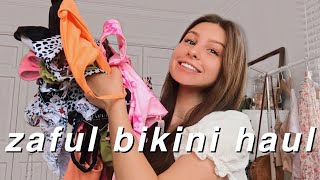 Zaful TRY ON Bikini Haul 2020  affordable amp cute swimsuit review [upl. by Streeter201]