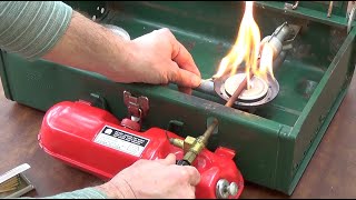 How to Operate a Coleman Camp Stove [upl. by Janiuszck]