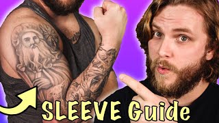 Build A SLEEVE Tattoo In 3 EASY Steps [upl. by Chas323]