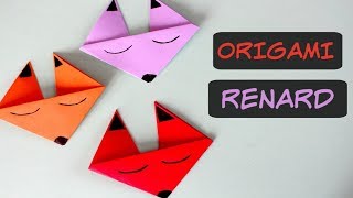 Renard en ORIGAMI  Facile et Rapide [upl. by Alien]