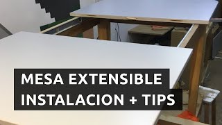 Como hacer una mesa extensible [upl. by Marnie250]