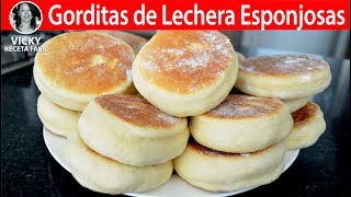 Gorditas de Lechera Esponjosas  VickyRecetaFacil [upl. by Anitahs733]