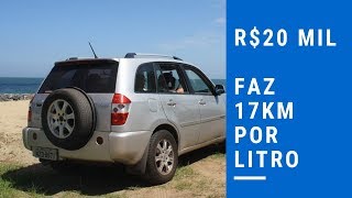 Chery Tiggo SUV que faz 17kml [upl. by Aierb]