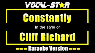 Constantly Karaoke  Cliff Richard Karaoke Version [upl. by Nura]