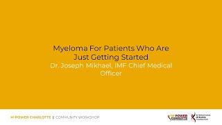 Mayo Clinic Minute What is multiple myeloma [upl. by Aiyram113]