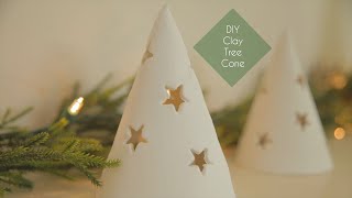 DIY Clay Tree Cone [upl. by Attezi]