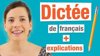 Dictée de français  Saurezvous éviter les pièges  Corrections  Explications [upl. by Mundy127]