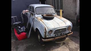 Renault 4L 1963 Restoration pt1 [upl. by Euqimod562]