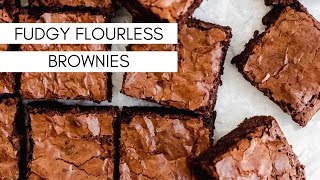 FUDGY Flourless Brownies Gluten Free [upl. by Caasi430]