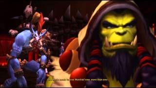 Thrall will follow Voljin  New Warchief  Cinematic  Horde Version [upl. by Johm]