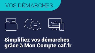 Caf – Mon Compte  l’appli qui simplifie vos démarches [upl. by Annaes687]