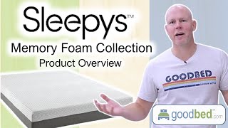 Sleepys Memory Foam Mattress Collection 2023 EXPLAINED by GoodBed [upl. by Mihalco992]