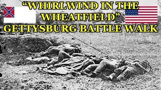 quotWhirlwind in the Wheatfieldquot  Gettysburg Battle Walk with Ranger John Hoptak [upl. by Cotter]