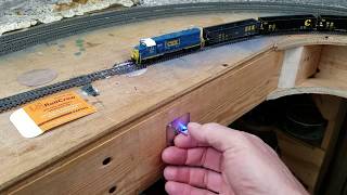 Rapido Railcrew remote HO uncoupler in N scale [upl. by Treharne]