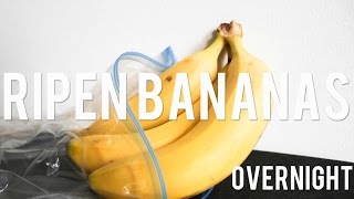 How To Ripen a Banana Overnight [upl. by Inoue]