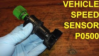 Vehicle Speed Sensor P0500 Replacement [upl. by Anirbys]