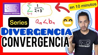 ✅Divergencia y convergencia de Series  Criterio de comparación  Cálculo Integral [upl. by Airuam]