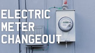 Electric Meter Changeout [upl. by Hilary]