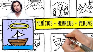 FENÍCIOS HEBREUS E PERSAS  Resumo Desenhado [upl. by Brear]