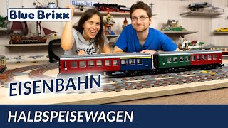 BRIX  die Eisenbahn der BlueBrixx Specials  Heute Der Halbspeisewagen [upl. by Eniamrehs]