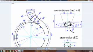 Volute Casing Part 1  Volute Sketching [upl. by Dej169]