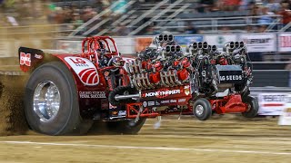 Unlimited Modified Tractors pulling at Benson June 1 2018 [upl. by Adora]