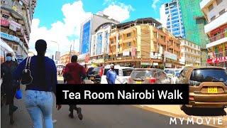 walking around Tea room Accra road and downtown Nairobi CBD streets Dennis The National [upl. by Canty]