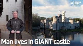 Man Lives in GIANT Castle He Built  All Good [upl. by Terrab98]