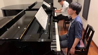 WAモーツァルト 二台のピアノのためのソナタニ長調 K448より第 1楽章 Mozart Sonata for Two Pianos 1st Movement KV448 [upl. by Other]